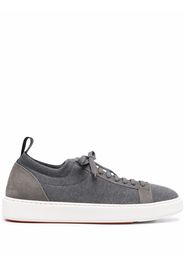 Santoni low-top lace-up sneakers - Grigio