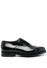 Santoni Derby con punta smussata - Nero