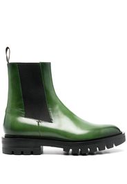 Santoni elasticated side-panel boots - Verde