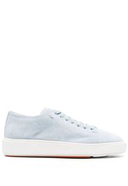 Santoni Sneakers con logo goffrato - Blu