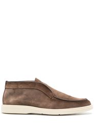Santoni Desert suede boots - Marrone