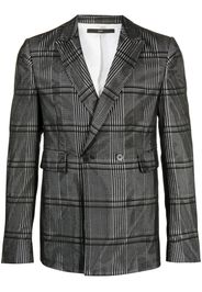 SAPIO Blazer a quadri - Nero