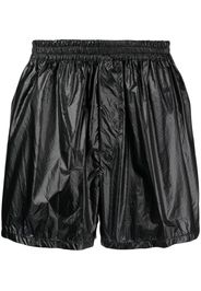 SAPIO thigh-length track shorts - Nero