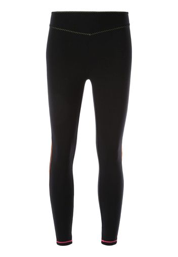 Leggings con righe a contrasto