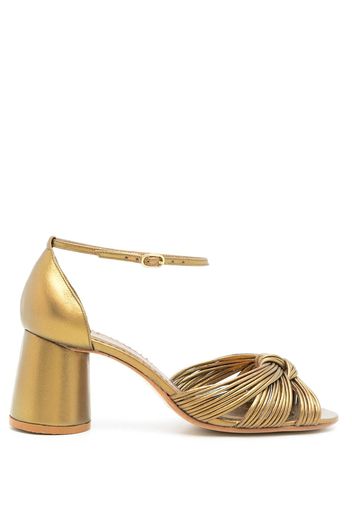 Sarah Chofakian Pumps con nodo Ocean - Oro