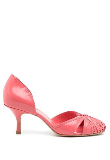 Sarah Chofakian Pumps con dettaglio cut-out - Rosa