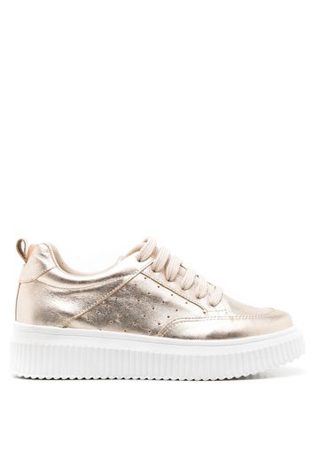 Sarah Chofakian Sneakers Tênis Moss metallizzate - Oro