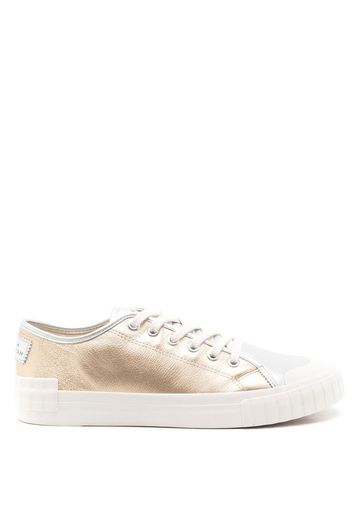 Sarah Chofakian Venus metallic trainers - Effetto metallizzato