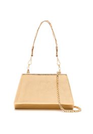 Sarah Chofakian Clutch Stella metallizzata - Oro