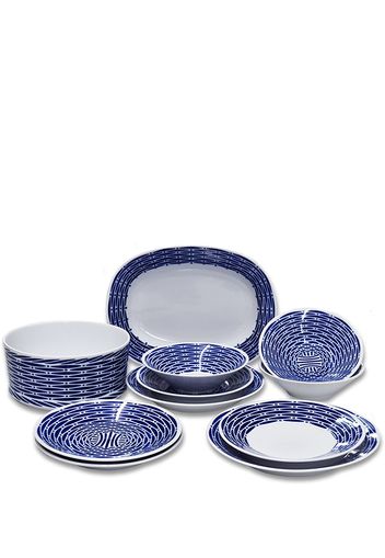 Sargadelos Vimbio 20-piece dinner set - Blu