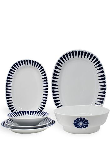 Sargadelos Set 18 pezzi Estrela Dinner Service - Bianco