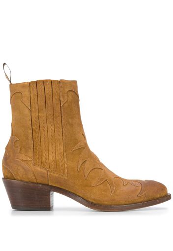 low heel ankle boots