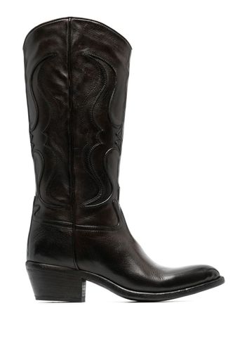 Sartore western style boots - Marrone