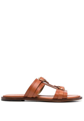 Sartore open-toe sandals - Marrone