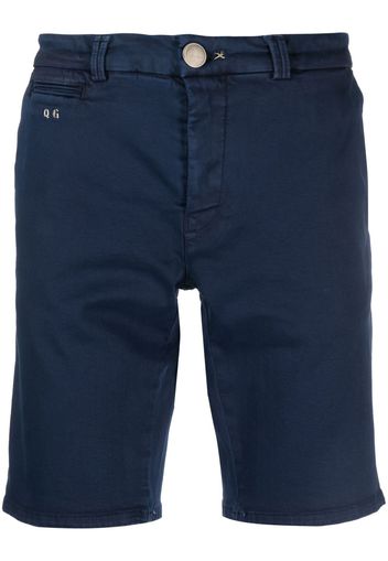 Sartoria Tramarossa logo-plaque bermuda shorts - Blu