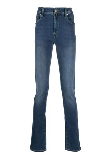 Sartoria Tramarossa low-rise slim-fit jeans - Blu