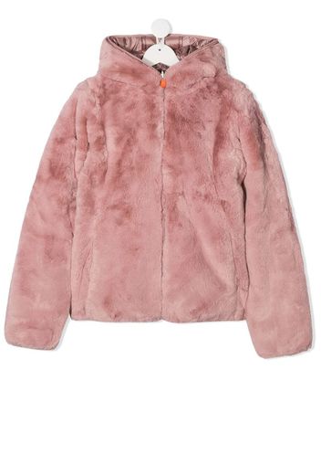 shaerling-lined puffer coat