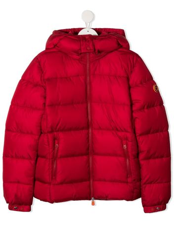 TEEN padded hooded jacket