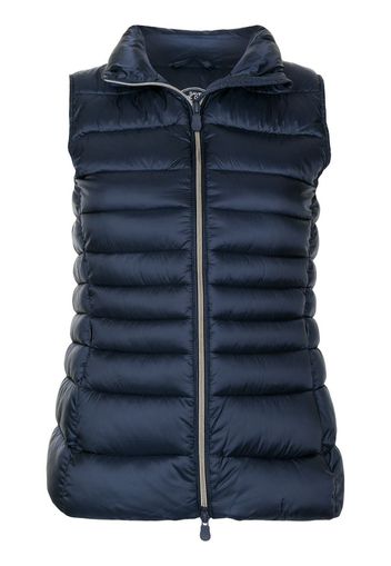 Gilet imbottito con zip