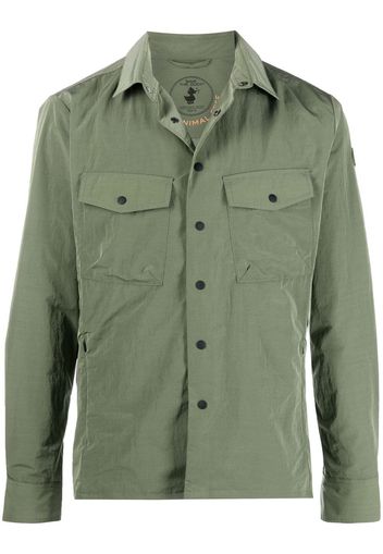 Save The Duck nylon shirt jacket - Verde