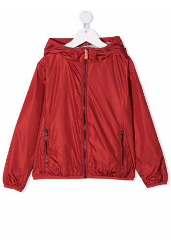 Save The Duck Kids Bomber con zip - Rosso