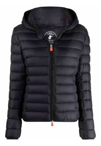 Save The Duck Giga hooded puffer jacket - Nero