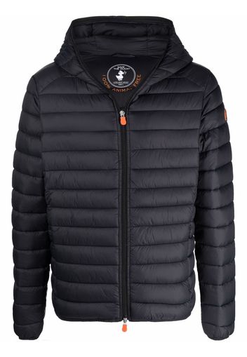 Save The Duck hooded puffer jacket - Nero