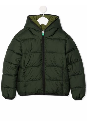 Save The Duck Kids Brecy reversible padded jacket - Verde