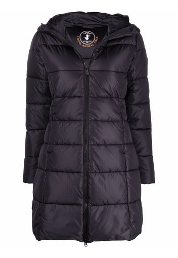 Save The Duck quilted-finish padded coat - Blu