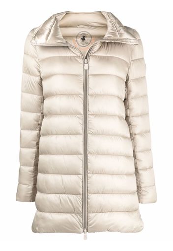 Save The Duck padded zip-up coat - Toni neutri