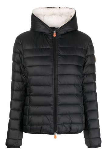 Save The Duck D39690WGIGA15 padded hooded jacket - Nero