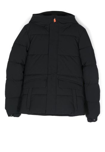 Save The Duck Kids TEEN Klaus padded coat - Nero