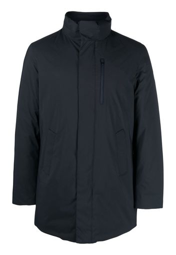 Save The Duck funnel-neck padded coat - Blu