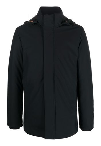 Save The Duck high-neck hooded parka coat - Nero