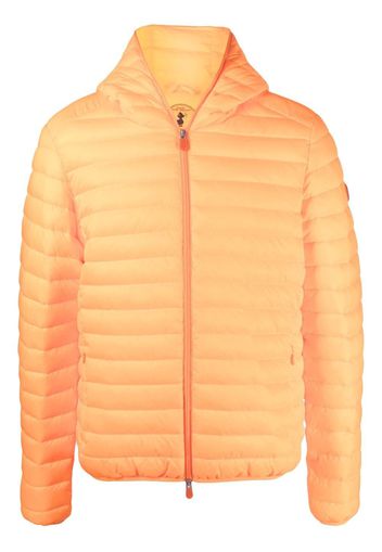 Save The Duck padded hooded jacket - Arancione