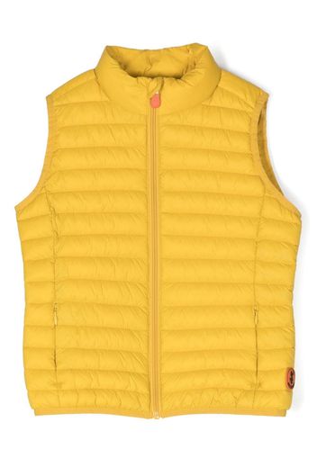 Save The Duck Kids Dolin padded gilet - Giallo