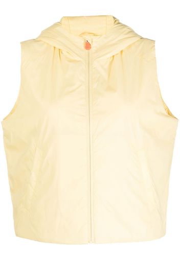 Save The Duck Gilet smanicato con cappuccio - Giallo