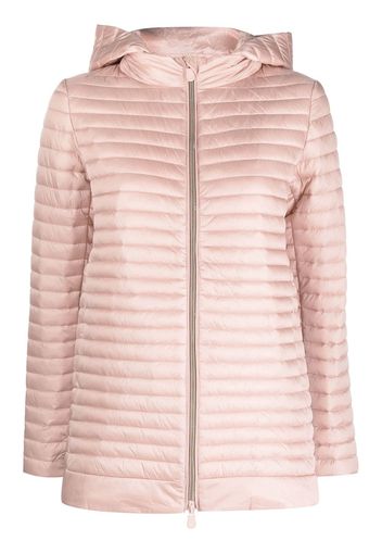 Save The Duck Alexa hooded padded jacket - Rosa