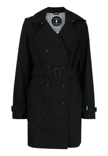 Save The Duck Audrey double-breasted trench coat - Nero