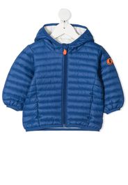 Save The Duck Kids Giga hooded quilted jacket - Blu