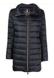 Save The Duck padded zip-up coat - Nero