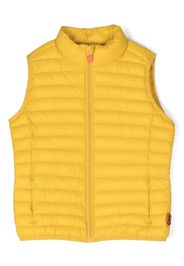 Save The Duck Kids Dolin padded gilet - Giallo