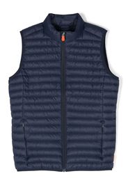 Save The Duck Kids Giga puffer gilet - Blu
