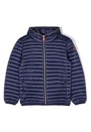 Save The Duck Kids hooded padded jacket - Blu