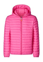 Save The Duck Kids hooded quilted jacket - Rosa