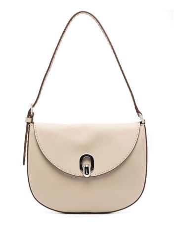 Savette Tondo leather shoulder bag - Toni neutri