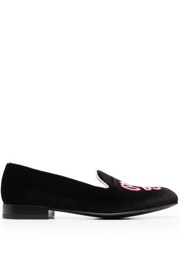 Scarosso Brian Atwood Nolita Black Velvet - Nero