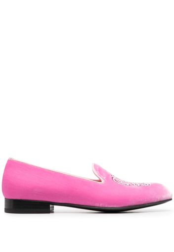 Scarosso Brian Atwood Nolita Pink Velvet - Rosa