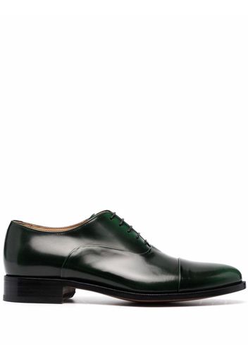 Scarosso Lorenzo leather oxford shoes - Verde