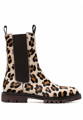 Scarosso Nick Wooster leopard boots - Toni neutri